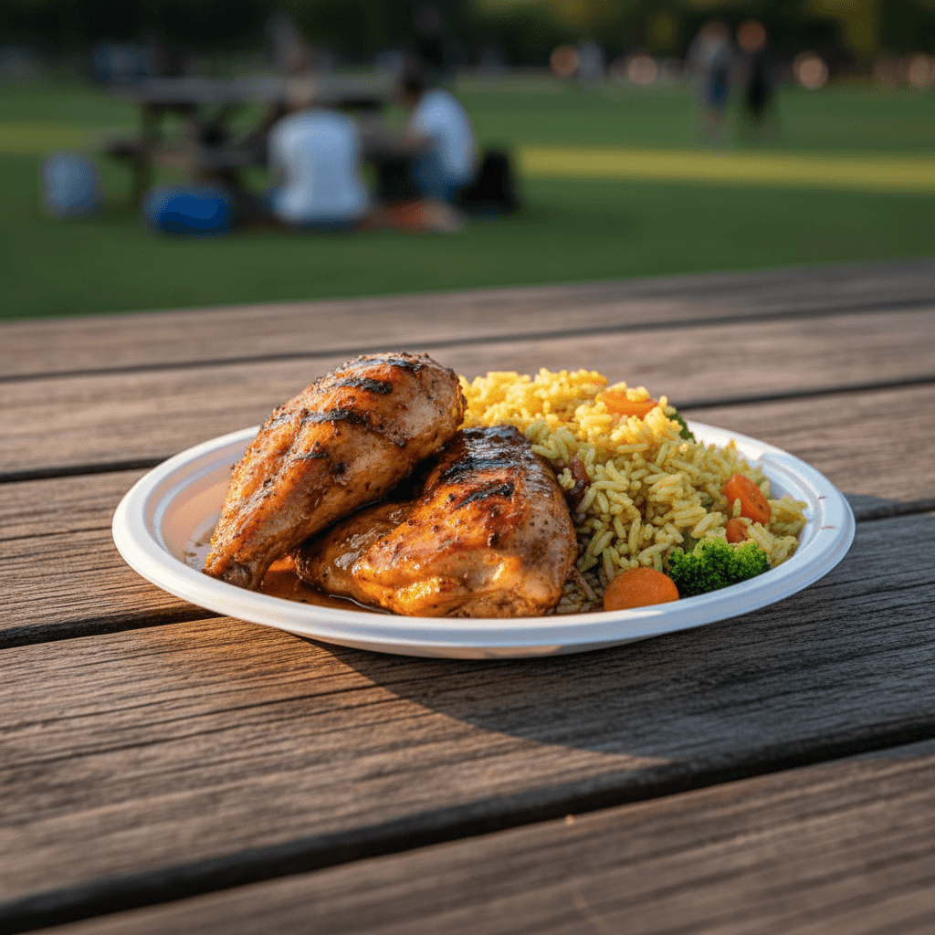 Chicken & Osikapa Rice / Chips